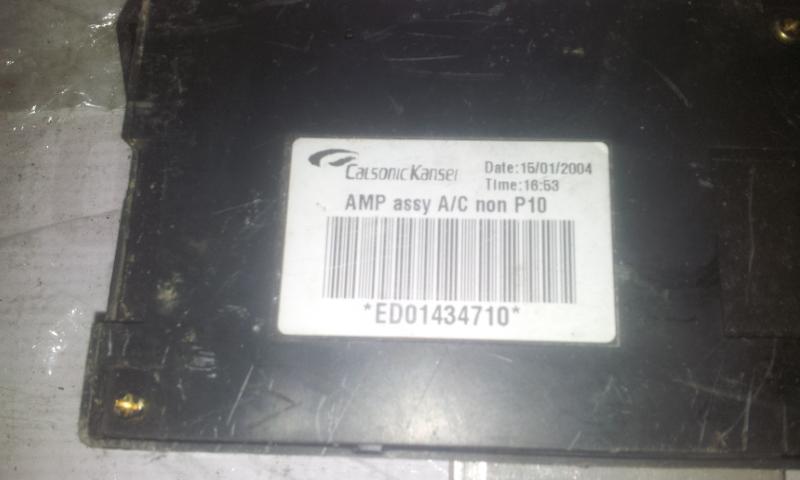 Other computers ED01434710 AMP ASSY Nissan ALMERA 2000 2.2
