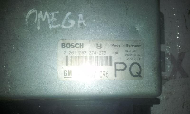 ECU Engine Computer (Engine Control Unit) 0261203274 90457096 , 0261203275 Opel OMEGA 1999 2.5
