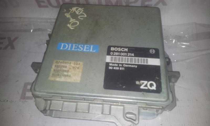 ECU Engine Computer (Engine Control Unit) 0281001214 90459811 Opel OMEGA 1988 1.8