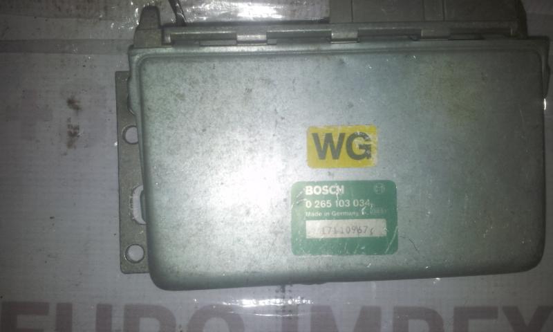 ABS Computer 0265103034 17110967 Opel OMEGA 2002 2.2