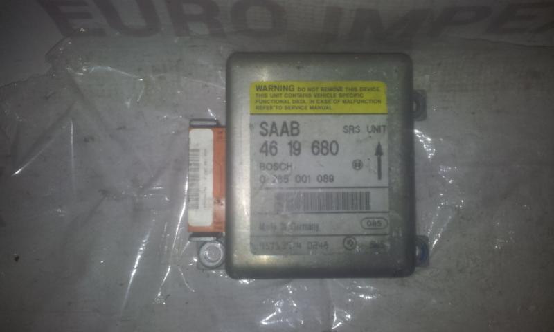 Airbag crash sensors module 4619680 0285001089 SAAB 900 1995 2.0