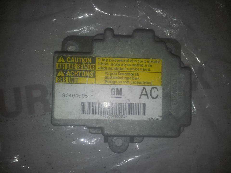 Airbag crash sensors module 90464705AC  Opel VECTRA 1997 2.0