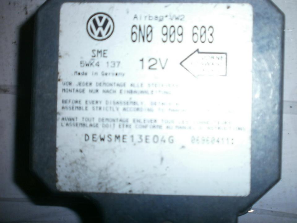 Airbag crash sensors module 6N0909603 5WK4137 Volkswagen SHARAN 1996 1.9