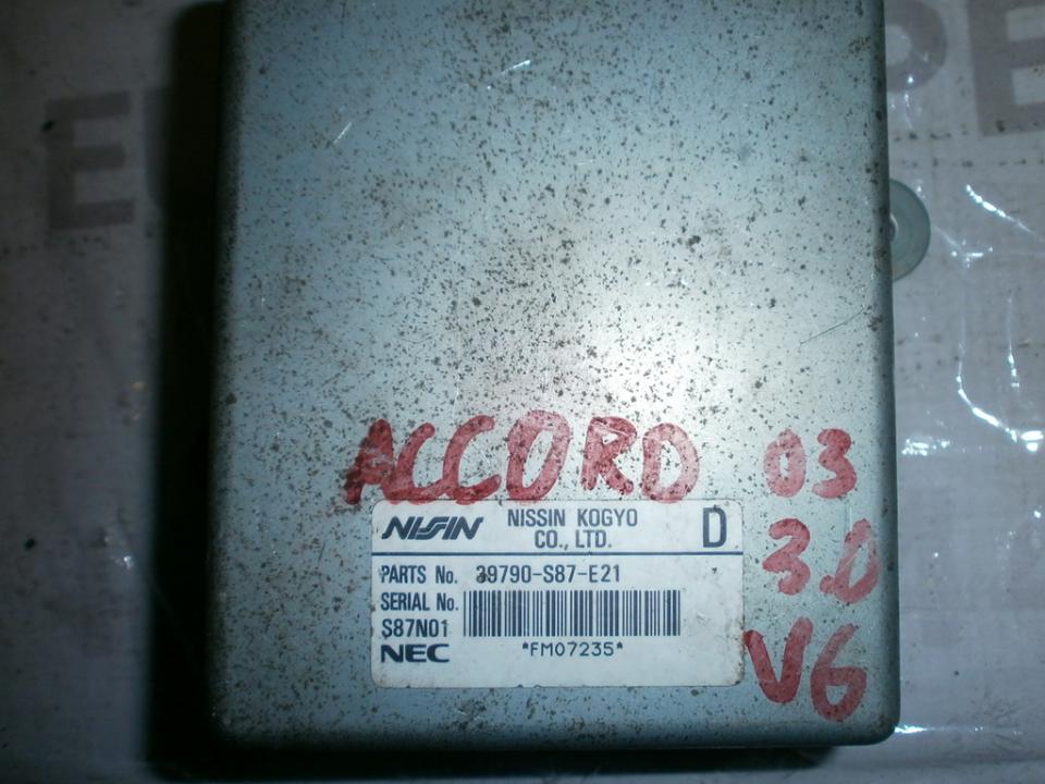 Airbag crash sensors module 39790S87E21 50356  Honda ACCORD 1993 2.0