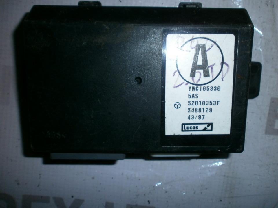 General Module Comfort Relay (Unit) YWC105330 52010353F Rover 400-SERIES 1997 2.0