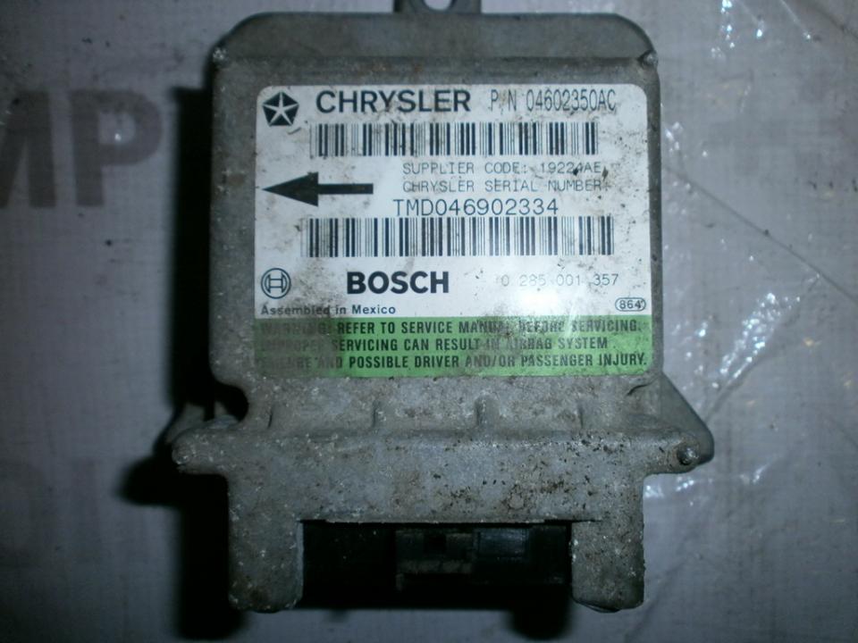 Airbag crash sensors module 04602350AC 0285001357 Chrysler 300M 2000 3.5