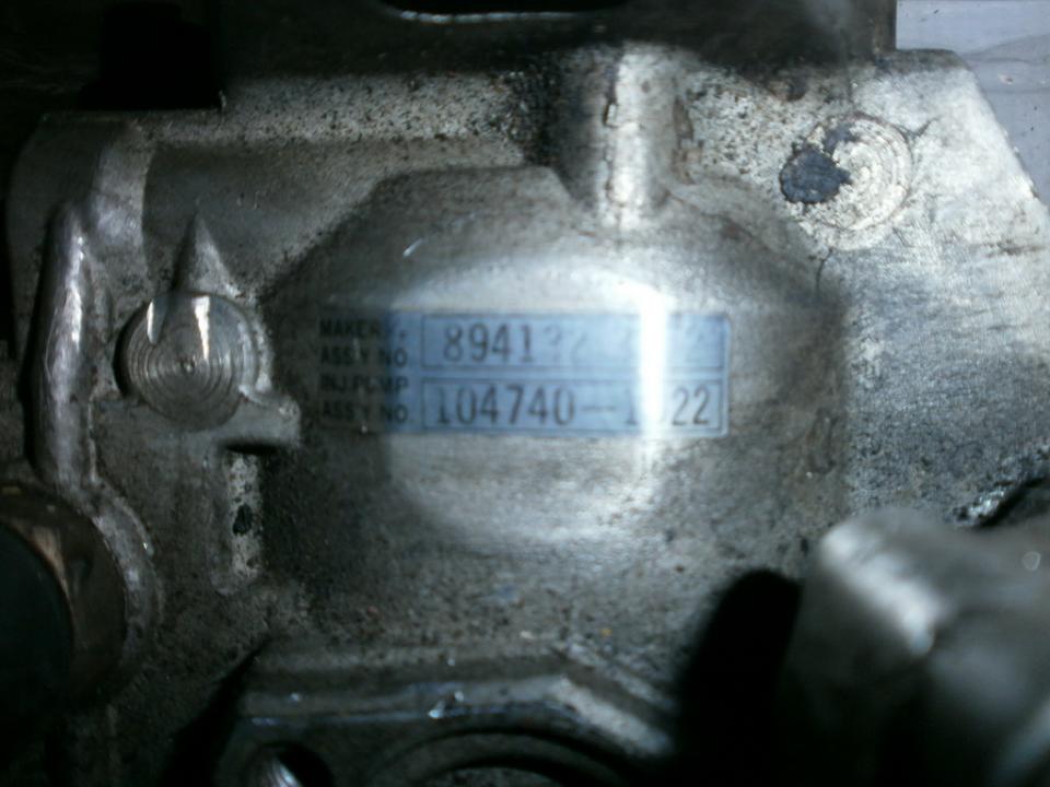 High Pressure Injection Pump 1047401022 1047401022 Isuzu TROOPER 1991 2.6