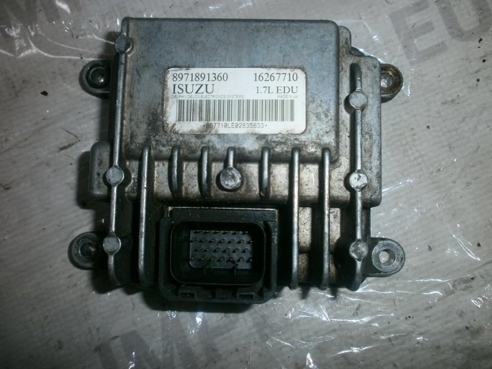 ECU Engine Computer (Engine Control Unit) 8971891360 16267710 Opel ASTRA 2006 1.7