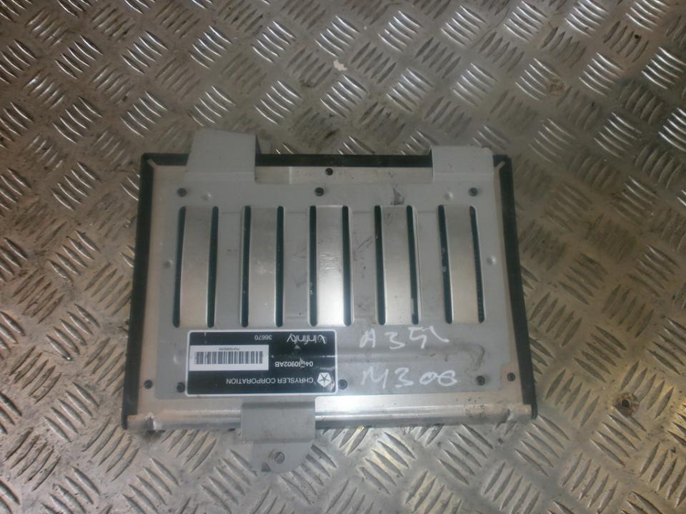 Audio amplifier (Radio Stereo Amplifier) 04760902AB 36670 Chrysler 300M 2000 2.7