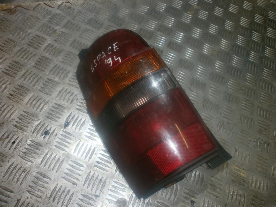 Tail Light lamp Outside, Rear Left 6025101897F  Renault ESPACE 2002 2.2