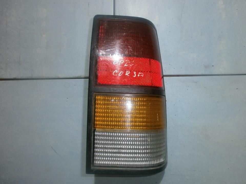 Tail Light lamp Outside, Rear Right 5973598  Opel CORSA 1995 1.4