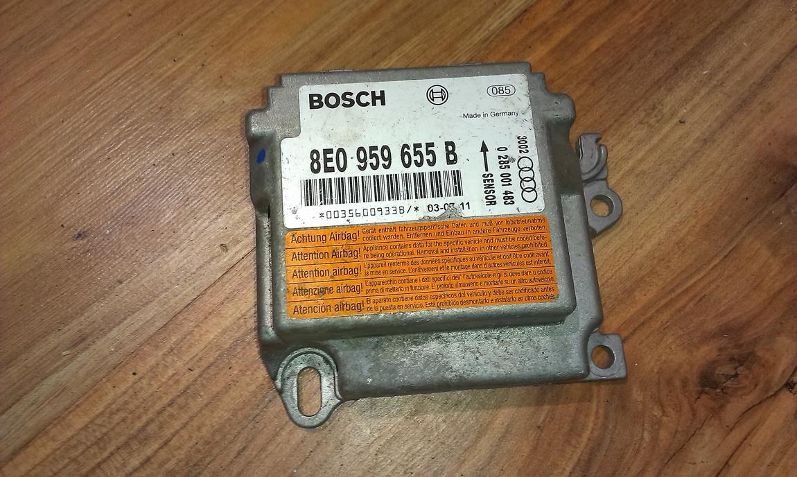Airbag crash sensors module 8e0959655b 0285001483 Audi A4 1997 1.9