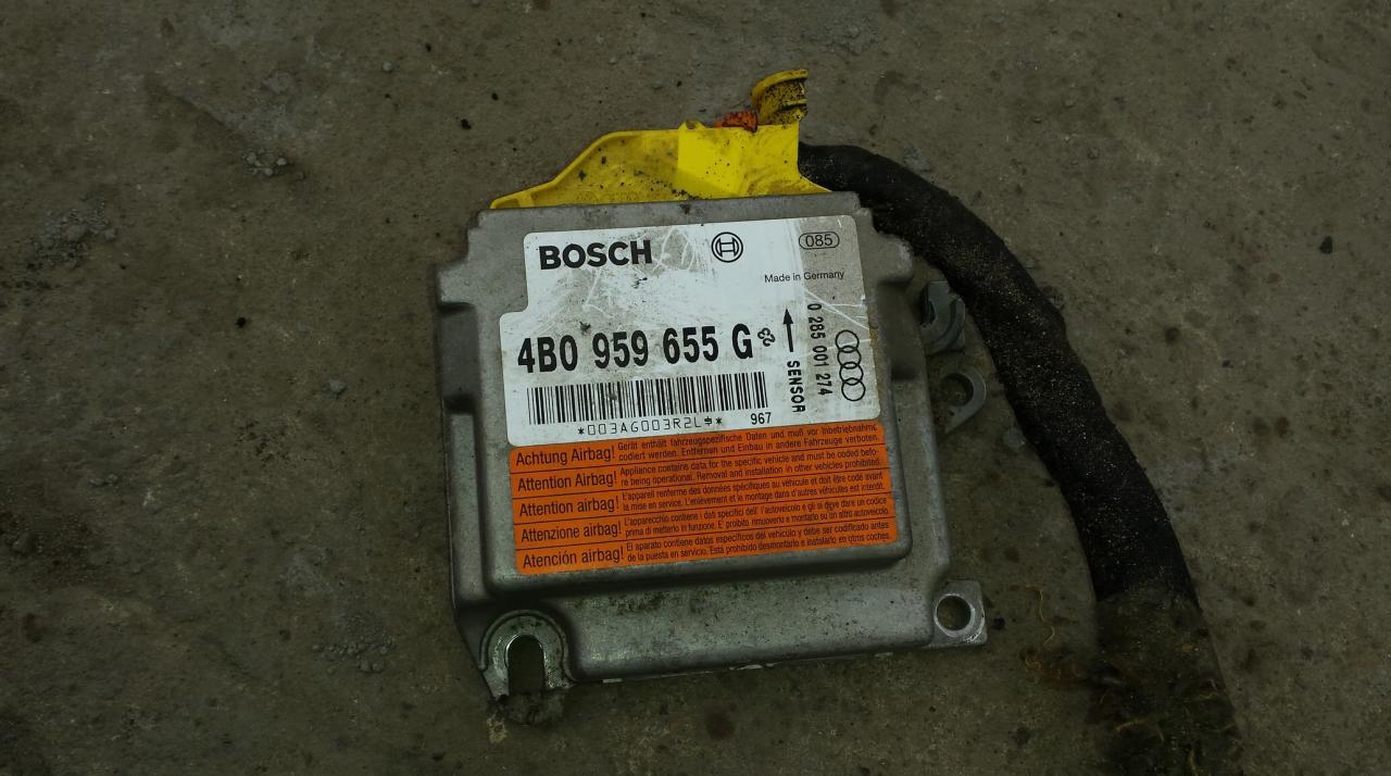 Airbag crash sensors module 4b0959655g  Audi A6 2005 3.0