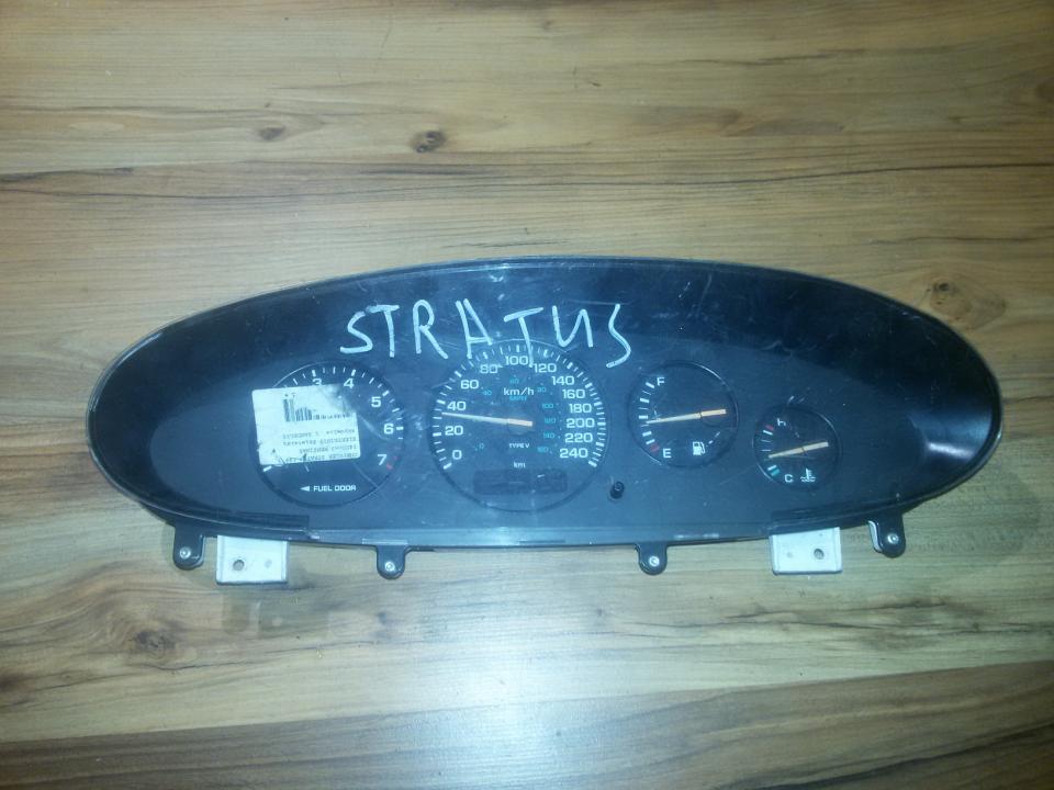 Spidometras - prietaisu skydelis 04797893  Chrysler STRATUS 1997 2.5