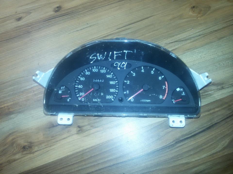 Speedometers - Cockpit - Speedo Clocks Instrument 3410080eh0  Suzuki SWIFT 1995 1.0