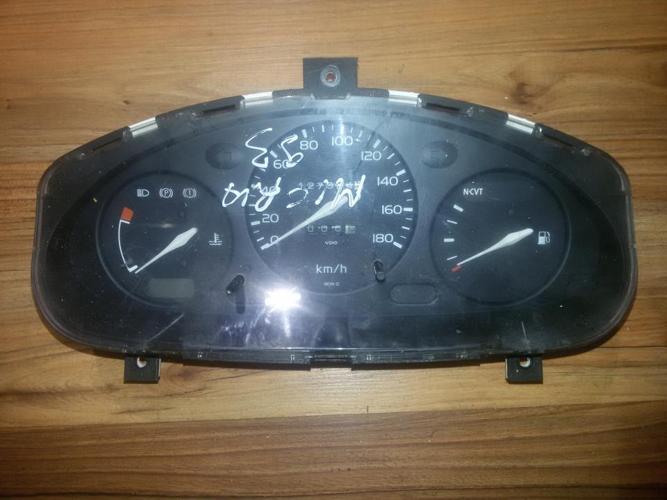 Spidometras - prietaisu skydelis 81117740  Nissan MICRA 1995 1.3