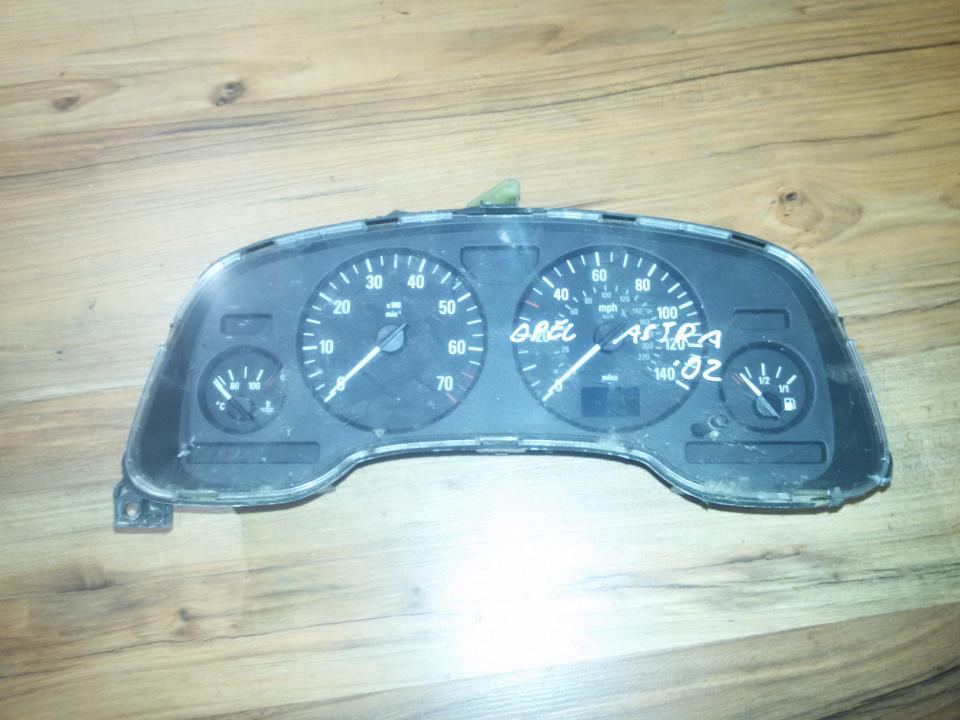 Speedometers - Cockpit - Speedo Clocks Instrument 24451506zp 88311318 Opel ASTRA 2002 1.6