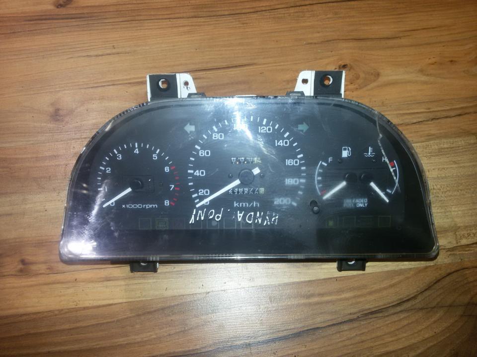 Speedometers - Cockpit - Speedo Clocks Instrument 71112221  Hyundai PONY 1995 1.5