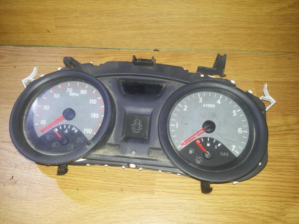 Speedometers - Cockpit - Speedo Clocks Instrument 8200074324  Renault MEGANE 1995 1.6