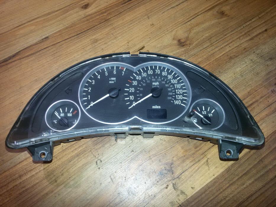 Speedometers - Cockpit - Speedo Clocks Instrument 13173366wy  Opel CORSA 1997 1.7