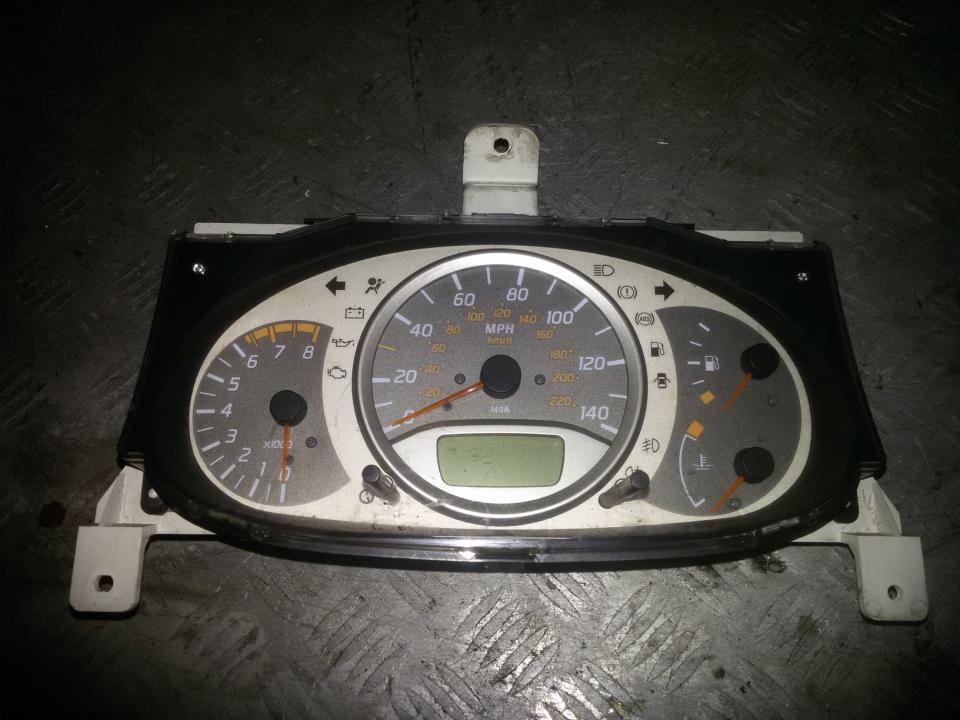 Speedometers - Cockpit - Speedo Clocks Instrument j2bu001 0609497 Nissan ALMERA TINO 2000 1.8