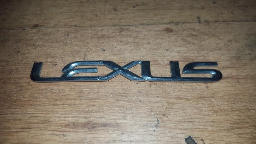 Galinis zenkliukas (Emblema) NENUSTATYTA n/a Lexus RX - CLASS 2001 3.0