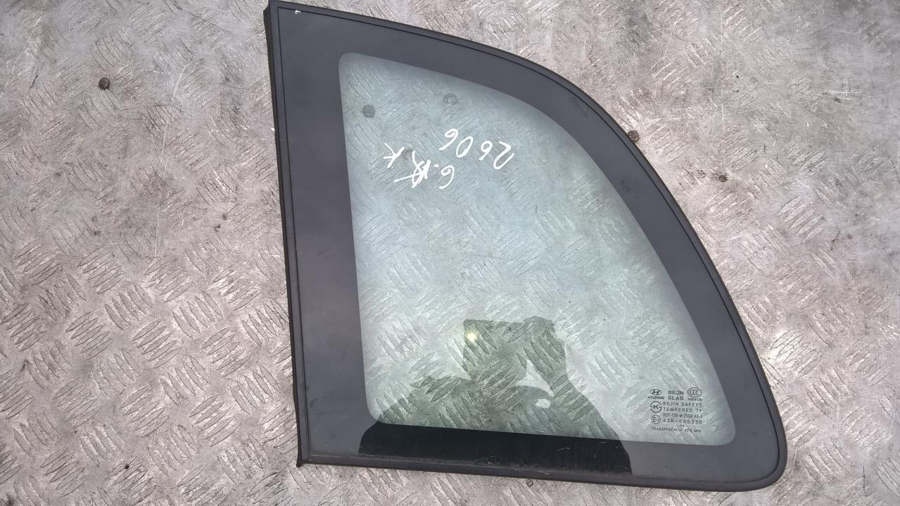Rear Left  side corner quarter window glass  NENUSTATYTA nenustatyta Hyundai MATRIX 2001 1.5