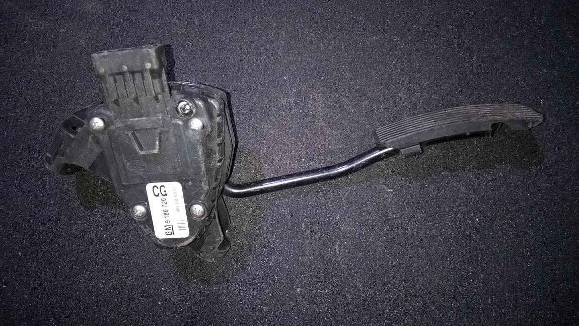 Accelerator throttle pedal (potentiometer) 9158726 6pv008323-00 Opel VECTRA 2008 1.9
