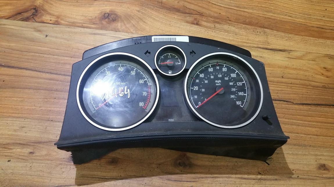 Speedometers - Cockpit - Speedo Clocks Instrument 3024902e 93182884 Opel ASTRA 2012 1.7