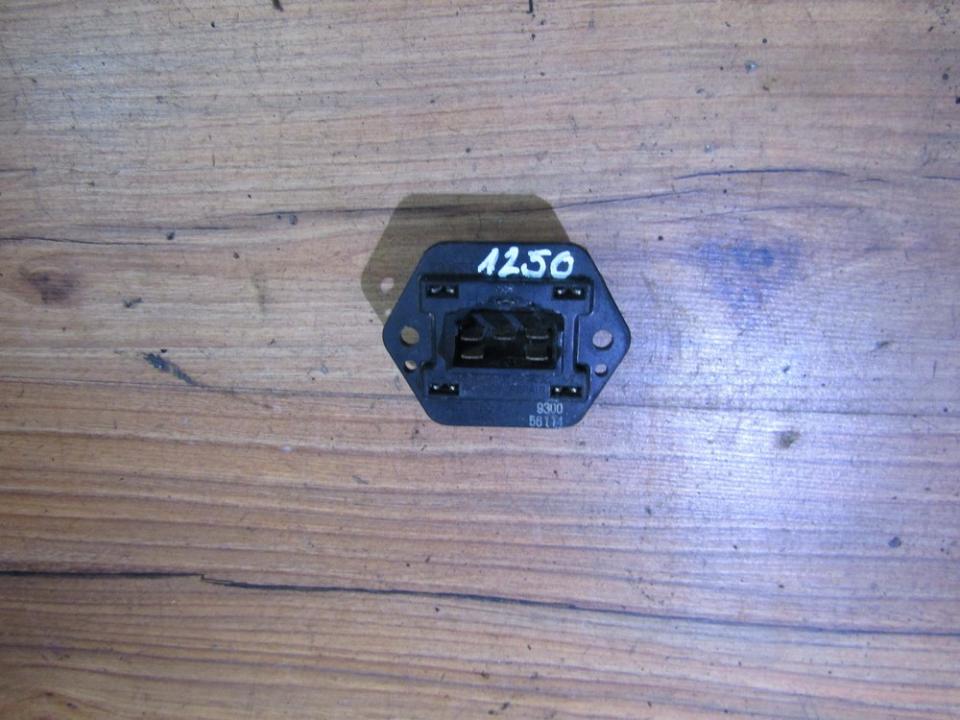 Heater Resistor (Heater Blower Motor Resistor) nenustatytas nenustatytas Fiat PUNTO 2005 1.3