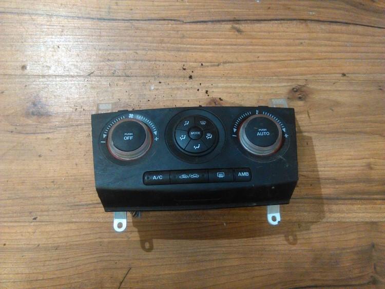 Climate Control Panel (heater control switches) k1900bp4me06 3k13 Mazda 3 2004 1.6