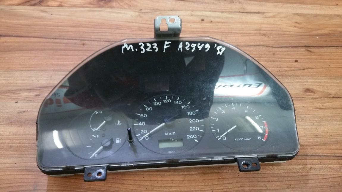 Speedometers - Cockpit - Speedo Clocks Instrument 7mbh1cb n/a Mazda 323F 1999 2.0