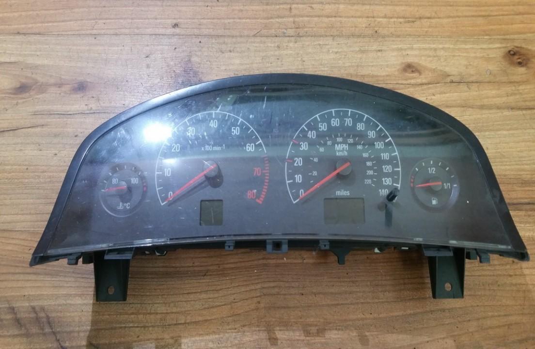 Speedometers - Cockpit - Speedo Clocks Instrument 09180276WE 241002 Opel VECTRA 1998 2.0