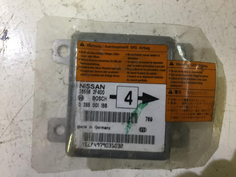 Airbag crash sensors module 285562F400 0285001188 Nissan PRIMERA 1997 2.0
