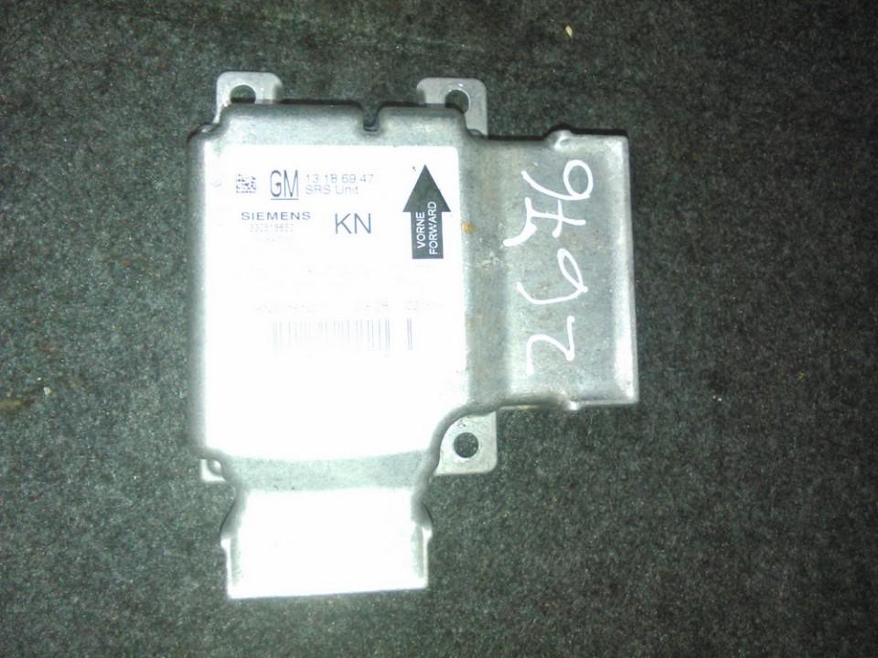 Airbag crash sensors module 330518650 5wk43656 Opel VECTRA 1999 1.8