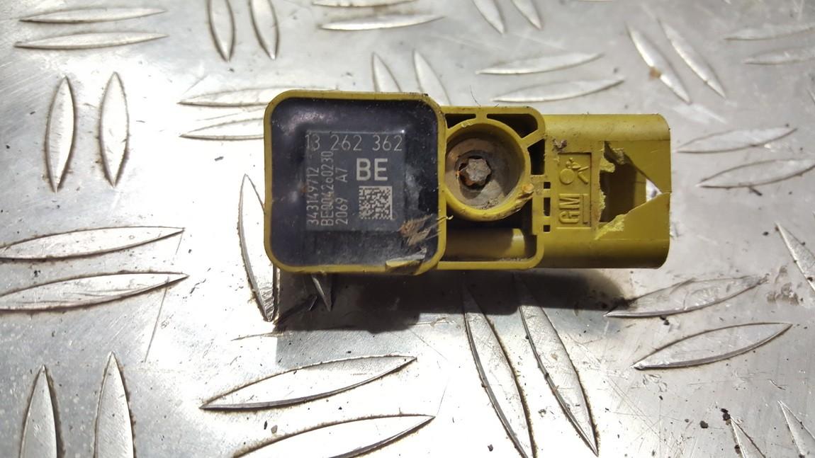 Srs Airbag crash sensor 13262362 343149712, BE004260230 Opel CORSA 1997 1.7