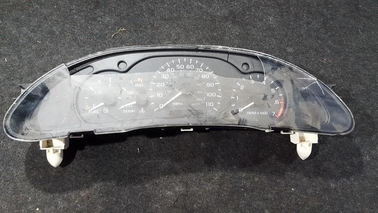 Spidometras - prietaisu skydelis 16256936 16266861 Chevrolet CAVALIER 1999 2.4