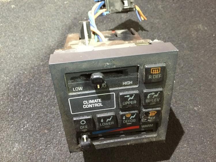 Climate Control Panel (heater control switches) 16156181 n/a Pontiac TRANS SPORT 1995 2.3
