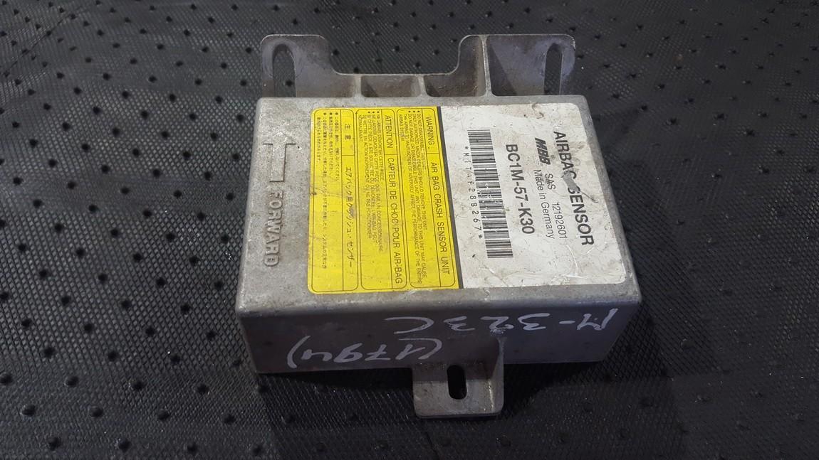 Airbag crash sensors module 12192601 BC1M-57-K30 Mazda 323 1995 1.3