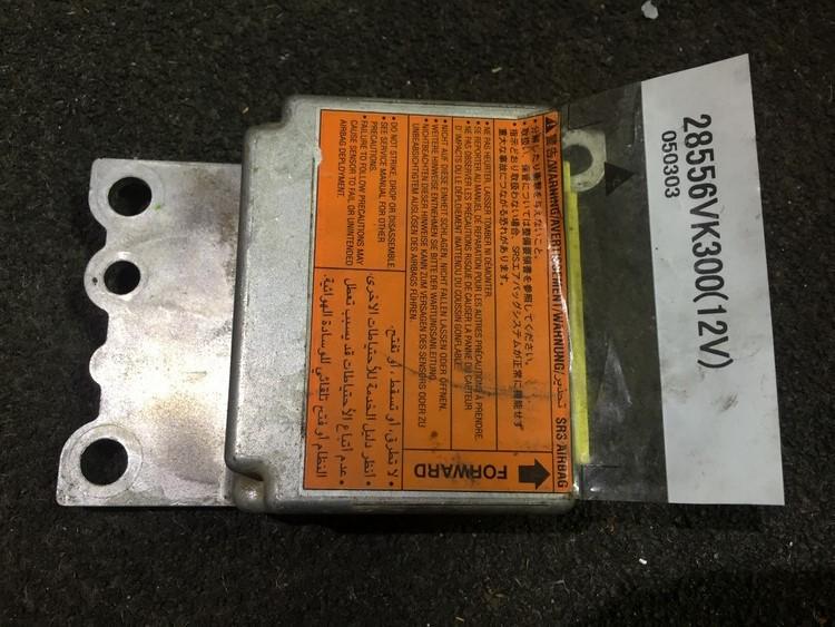 Airbag crash sensors module 28556vk300 050303 Nissan NAVARA 2001 2.5