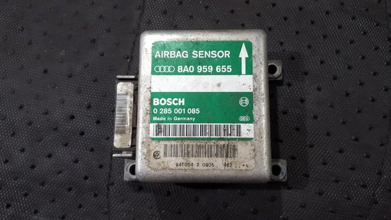 Airbag crash sensors module 8a0959655 0285001085 Audi A6 2001 2.4
