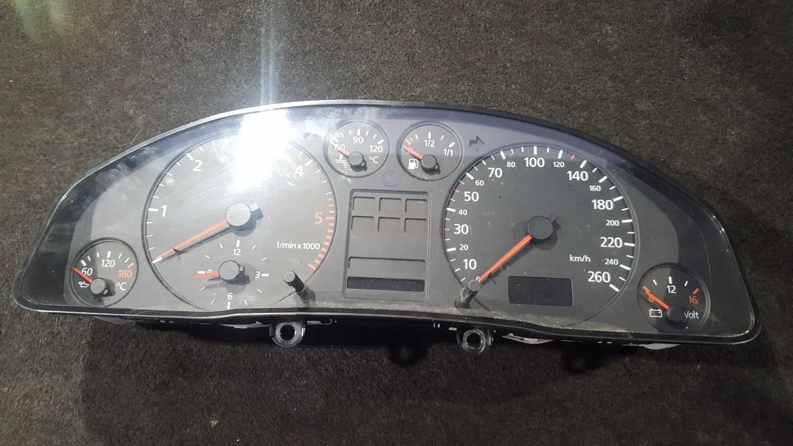 Speedometers - Cockpit - Speedo Clocks Instrument 4b0919860m nenustatyta Audi A6 1996 1.9