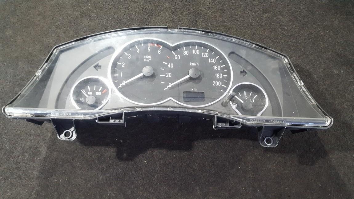 Spidometras - prietaisu skydelis 88311302 13173381XT Opel MERIVA 2004 1.6