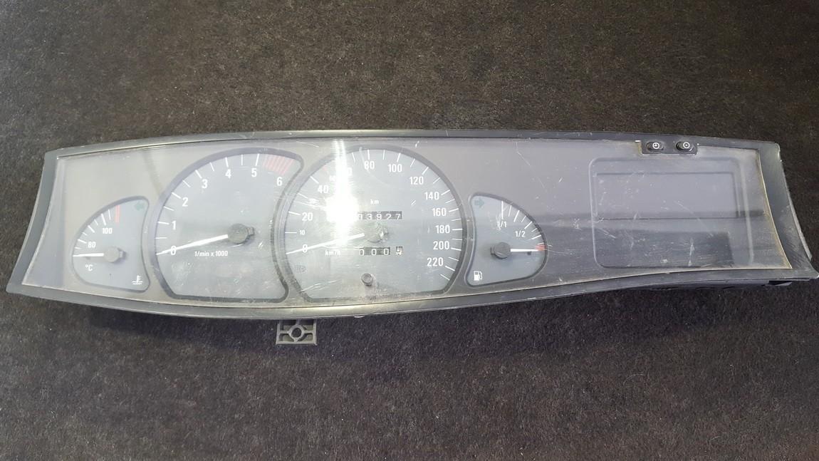 Speedometers - Cockpit - Speedo Clocks Instrument 09228420AT 110.080.007/008 Opel OMEGA 1999 2.0