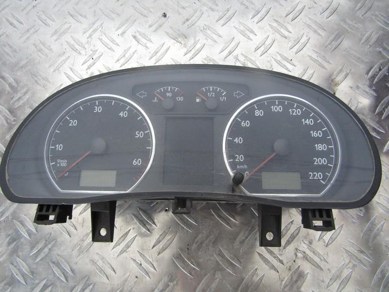 Spidometras - prietaisu skydelis 6q0920802a 110.080.124/044 Volkswagen POLO 1998 1.4