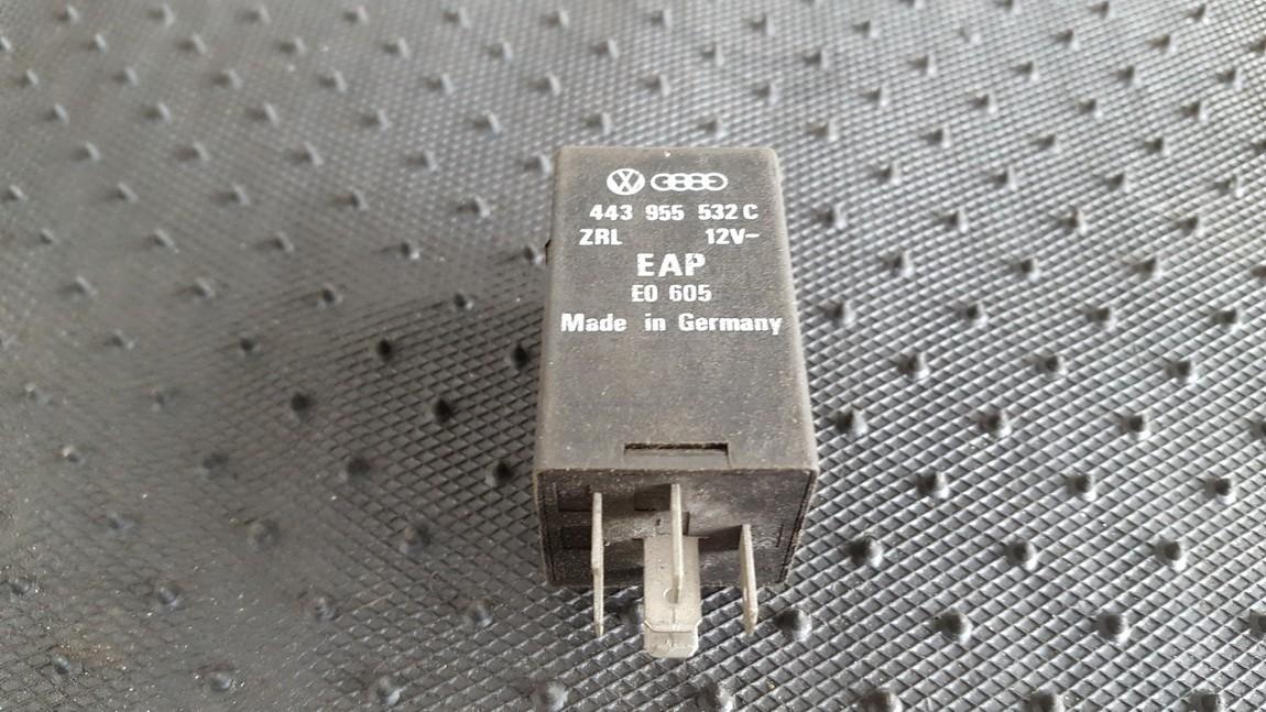 Relay module 443955532C E0605 Audi 80 1993 1.9