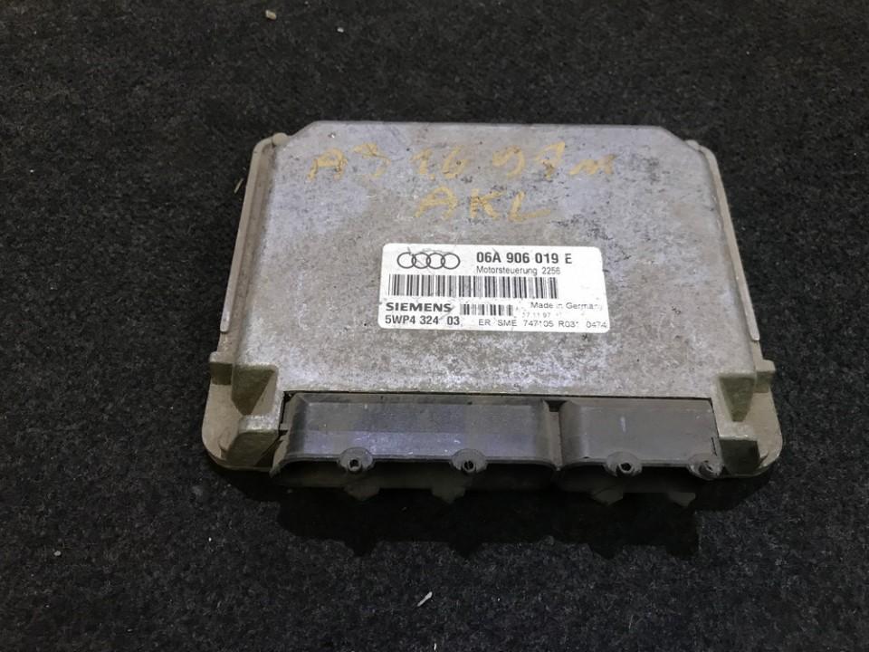 ECU Engine Computer (Engine Control Unit) 06a906019e 5wp432403 Audi A3 2008 1.6