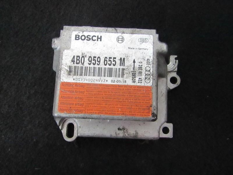 Airbag crash sensors module 4B0959655M 0285001432 Audi A6 1998 1.8