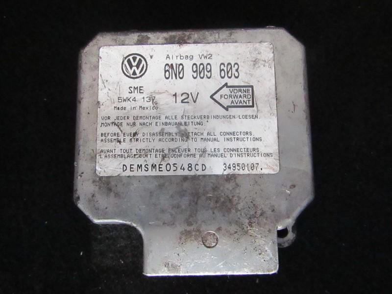 Airbag crash sensors module 6n0909603 5wk4137 Volkswagen GOLF 1999 1.4
