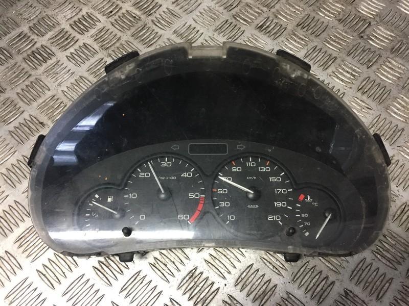 Speedometers - Cockpit - Speedo Clocks Instrument 9648836380 55500030000, 55500030010, 55000301202, 6104tx Peugeot 206 2000 1.9